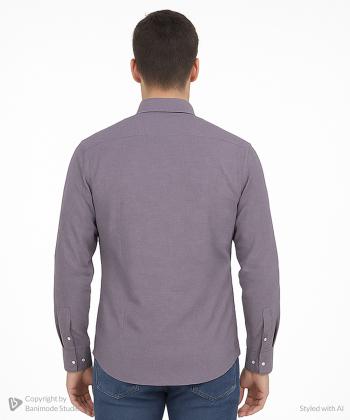 پيراهن آستين بلند مردانه سرا آلبا كد 1009