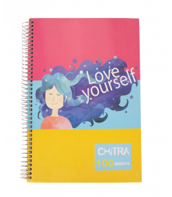 دفتر انگلیسی 100 برگ چیترا Chitra کد 99046