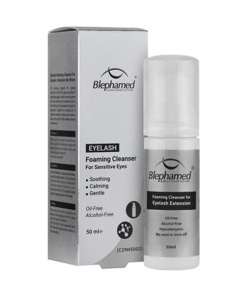 فوم پاک کننده پلک و مژه اکستنشن بلفامد Belphamed حجم 50 میلی لیتر