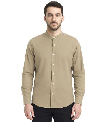 پيراهن آستين بلند لينن مردانه فريولي كد 11125