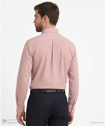 پيراهن آستين بلند لينن مردانه فريولي كد 11126