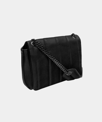 کیف دوشی چرم طبیعی زنانه نوین چرم Novin Leather مدل آناهید