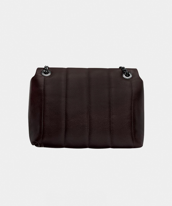 کیف دوشی چرم طبیعی زنانه نوین چرم Novin Leather مدل آناهید