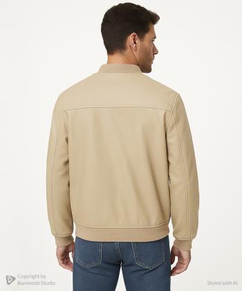 کاپشن چرم مردانه بالون Balloon کد 9919