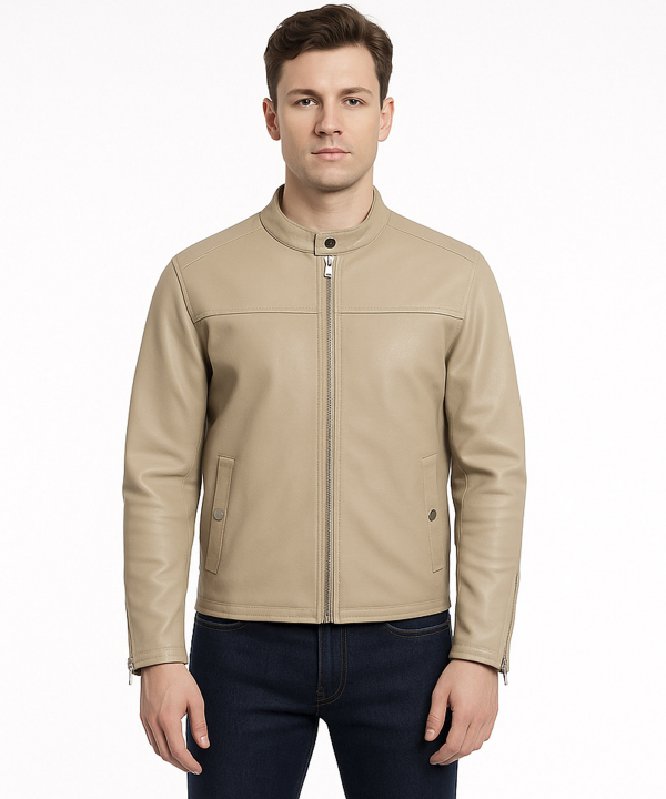 کاپشن چرم مردانه بالون مدل 9918