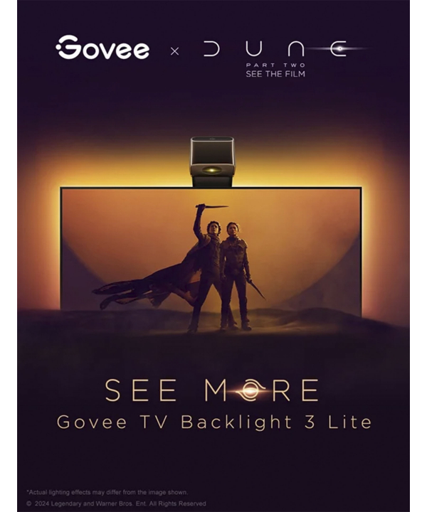 ريسه هوشمند تلويزيون 85-75 اينچ گووي مدل TV Backlight 3 Lite H6099