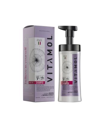 شامپو فاقد سولفات ویتامول مناسب موهای فر و مجعد حجم 300 میلی لیتر