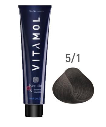 رنگ موی سری دودی ویتامول حجم 120 میلی لیتر