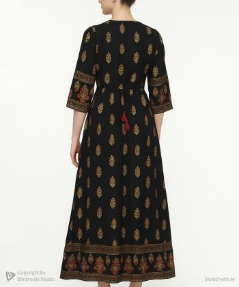 پيراهن ساحلي زنانه اندام كد 3001