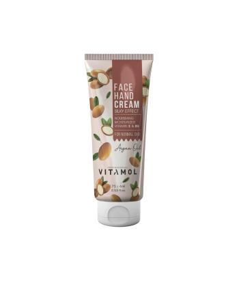 کرم نرم کننده دست و صورت ویتامول حاوی روغن آرگان حجم 75 میلی لیتر