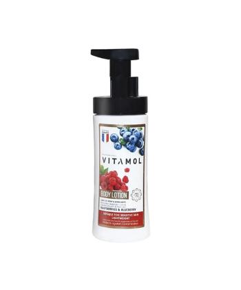 لوسیون بدن ویتامول مدل Rasperries & blueberry حجم 300 میلی لیتر