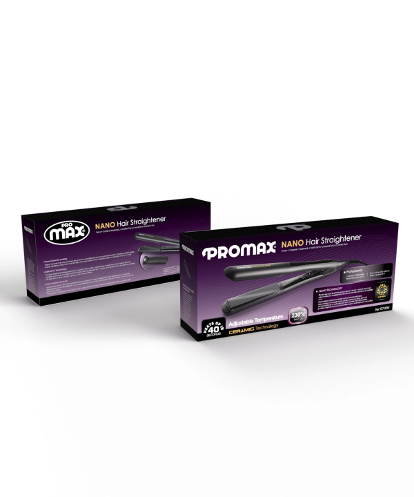 اتو مو نانو سرامیک حرفه‌ای پرومکس Promax مدل 5733N