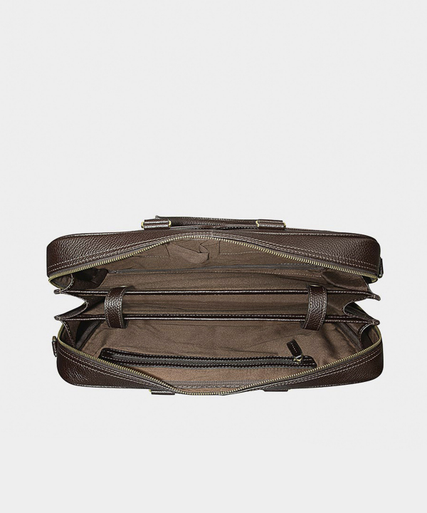 کیف اداری چرم طبیعی نوین چرم Novin Leather مدل منتو