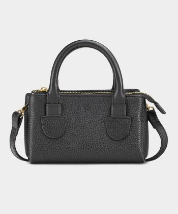 کیف دوشی زنانه چرم طبیعی نوین چرم Novin Leather مدل مانل