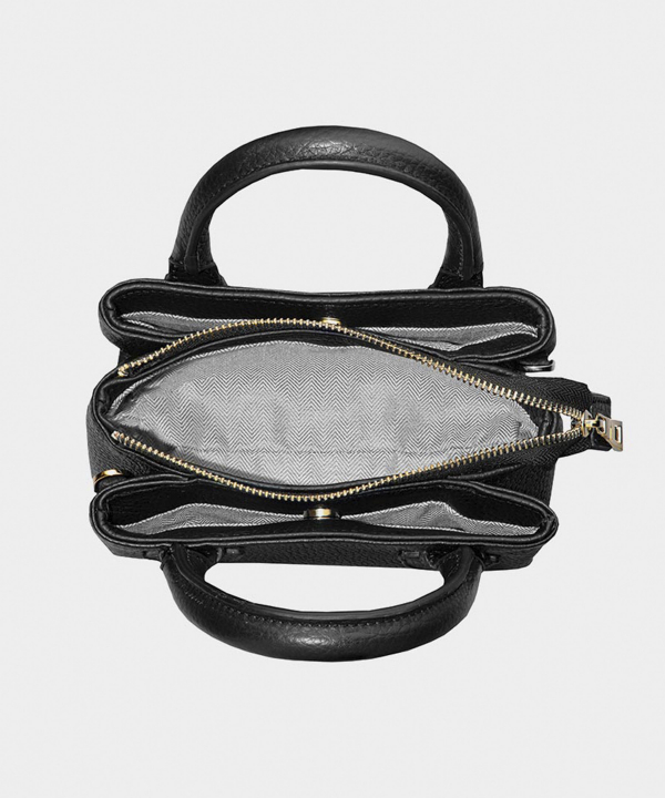 کیف دوشی زنانه چرم طبیعی نوین چرم Novin Leather مدل مانل