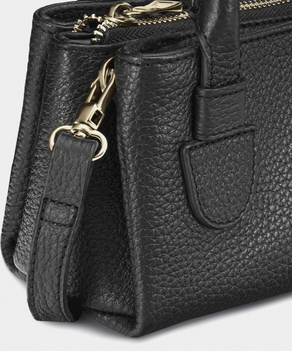 کیف دوشی زنانه چرم طبیعی نوین چرم Novin Leather مدل مانل