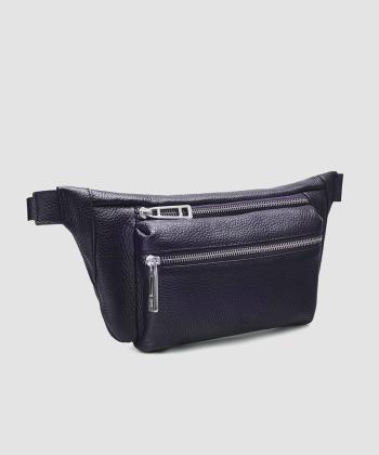 کیف کمری چرم طبیعی نوین چرم مدل یاسان