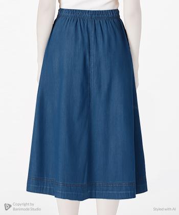 دامن جين زنانه جوتي جينز Jooti Jeans كد 51742113