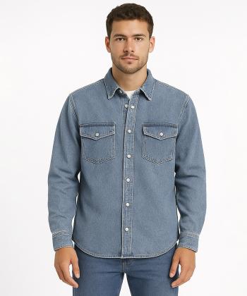 پیراهن آستین بلند مردانه جوتي جينز مدل 51531071