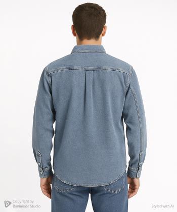 پیراهن آستین بلند مردانه جوتي جينز مدل 51531071