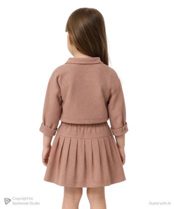 ست کت و دامن دخترانه جین وست مدل 446T2401