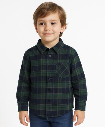 پيراهن آستين بلند پسرانه جين وست كد 44531401