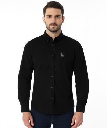 پیراهن مخمل کبریتی مردانه آروما کد 1104602-02