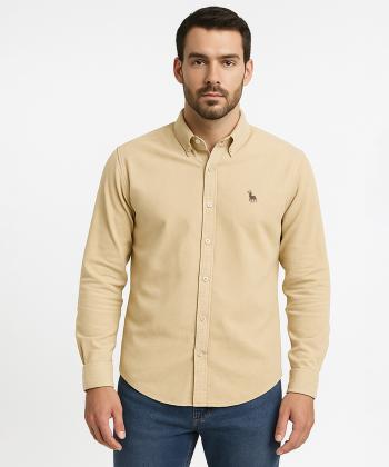 پیراهن مخمل کبریتی مردانه آروما کد 1104602-02