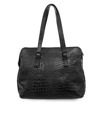 کیف دستی چرم طبیعی زنانه صاد مدل RZ2703