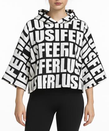 هودی نخی زنانه لوسیفر مدل W22664