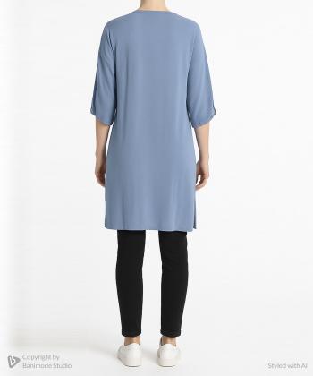 مانتو کژوال بلند زنانه جوتی جینز مدل 11732605