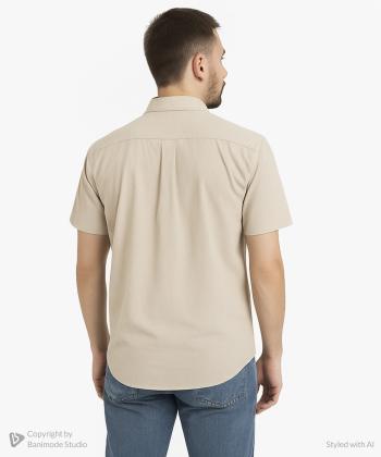 پیراهن آستین کوتاه مردانه جوتی جینز مدل 51533080