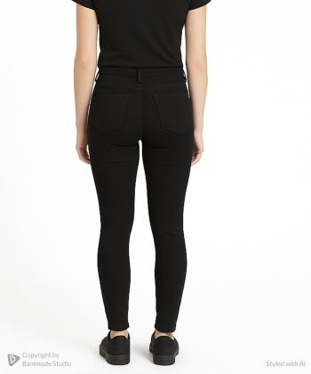 شلوار زنانه جین وست کد 24251501