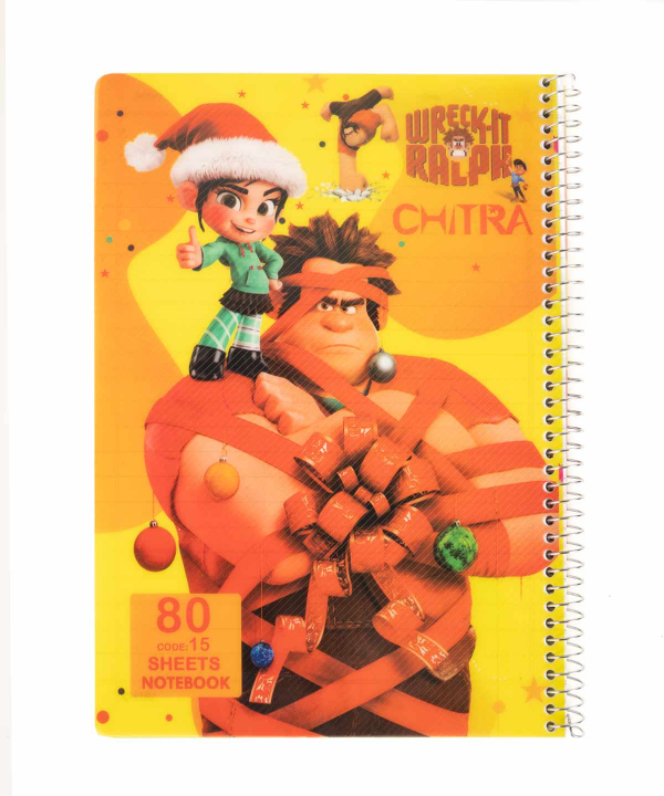 دفتر 80 برگ چیترا Chitra کد 99015