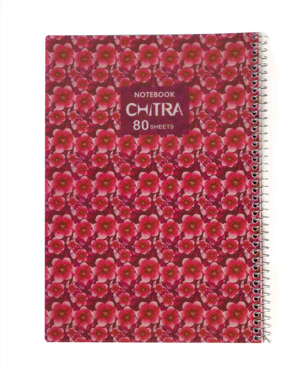 دفتر 80 برگ چیترا Chitra کد 99014
