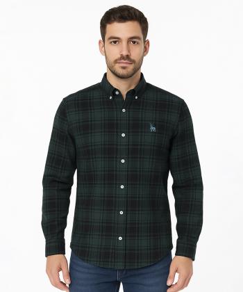 پیراهن آستین بلند مردانه آروما مدل 10402601