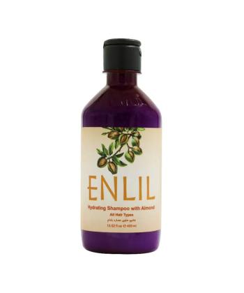 شامپو بادام حجم دهنده مو انلیل حجم 400 میلی لیتر