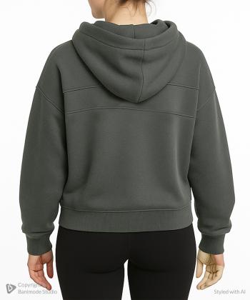 سویشرت کلاه دار زنانه ریس مدل 1626003