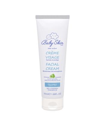مرطوب کننده صورت کودک بیبی اسکین حجم 50 میلی لیتر