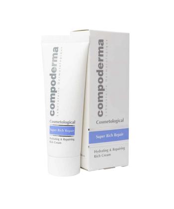 کرم بازسازی کننده سوپر ریچ پوست خشک کامپودرما حجم 50 میلی لیتر