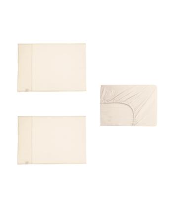 نیم ست ملحفه کشدار دو نفره سه تکه پامیل Pamil کد OO110HK