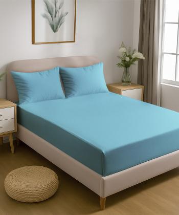 نیم ست ملحفه کشدار دو نفره سه تکه پامیل Pamil کد OO155HK