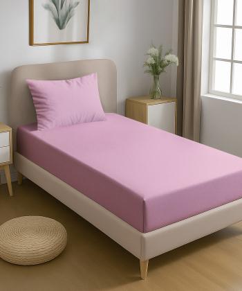 نیم ست ملحفه کشدار یک نفره دو تکه پامیل Pamil کد OO192HS