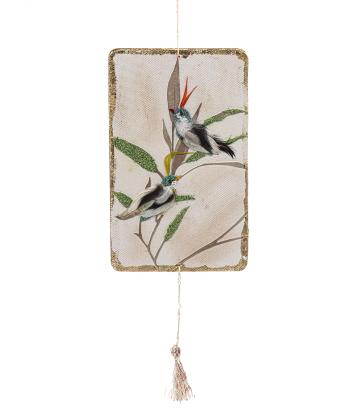 آویز تزئینی دست ساز خانه مد فینوس مدل گنجشک