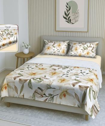 سرویس ملحفه کشدار دونفره چهار تکه پامیل Pamil کد RH728SK