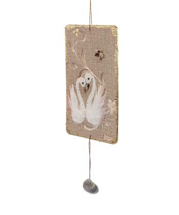 تابلو آویز تزئینی دست ساز خانه مد فینوس مدل قو