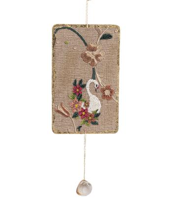 تابلو آویز تزئینی دست ساز خانه مد فینوس مدل قو