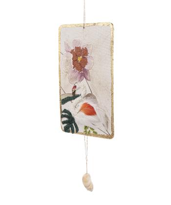 تابلو آویز تزئینی دست ساز خانه مد فینوس مدل قو