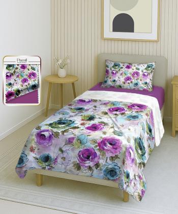 سرویس ملحفه کشدار یک نفره سه تکه پامیل Pamil کد RH888SS