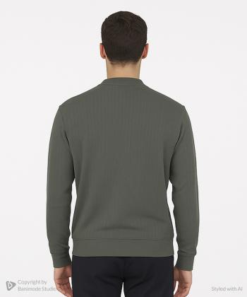 پليور نيم زيپ مردانه بالون كد 7749